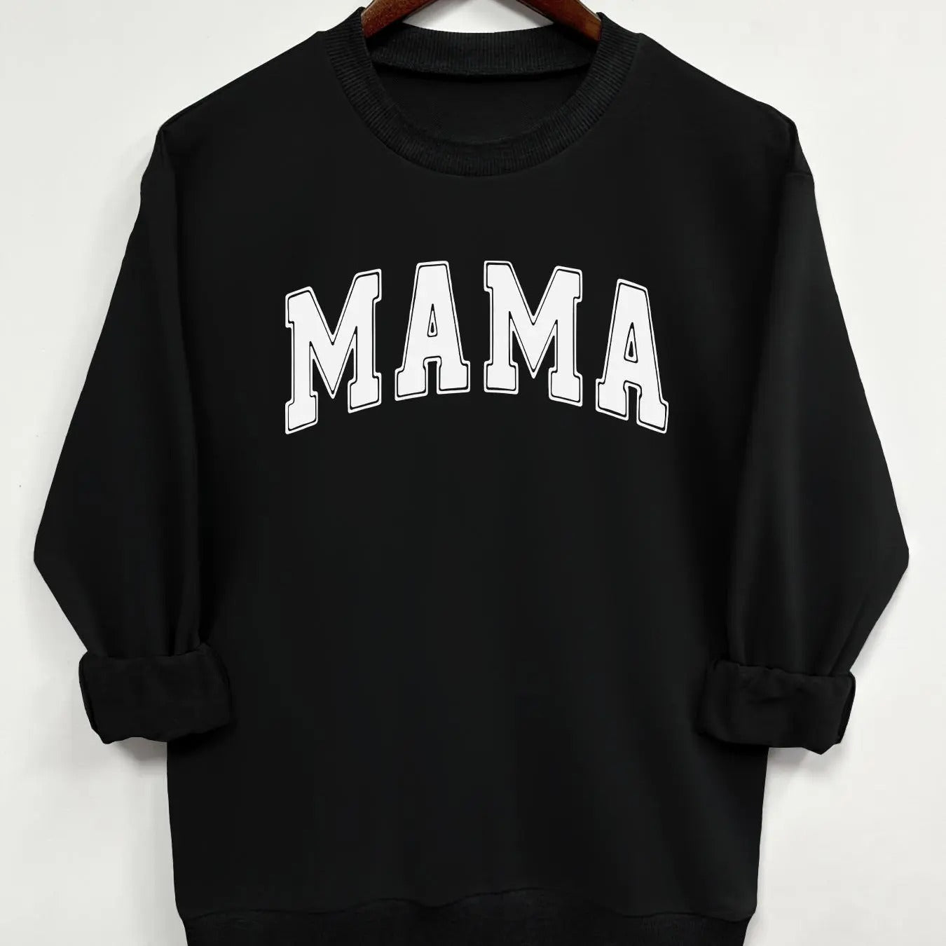 Letter Print Crew Neck Casual Long Sleeve Daily All Seasons 90s Clothes T-Shirts, Hoodie, Sweatshirt - T-Shirt, Sweatshirt, Hoodie