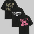 Letter Print Round Neck Vintage Casual Short Sleeve Daily T-Shirts, Hoodie, Sweatshirt - T-Shirt, Sweatshirt, Hoodie