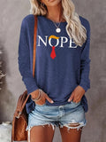 Letter Print Round Neck Casual Short Sleeve Crew Neck Daily Clothes All Seasonsstyle{N002}5 T-Shirts, Hoodie, Sweatshirt - T-Shirt, Sweatshirt, Hoodie