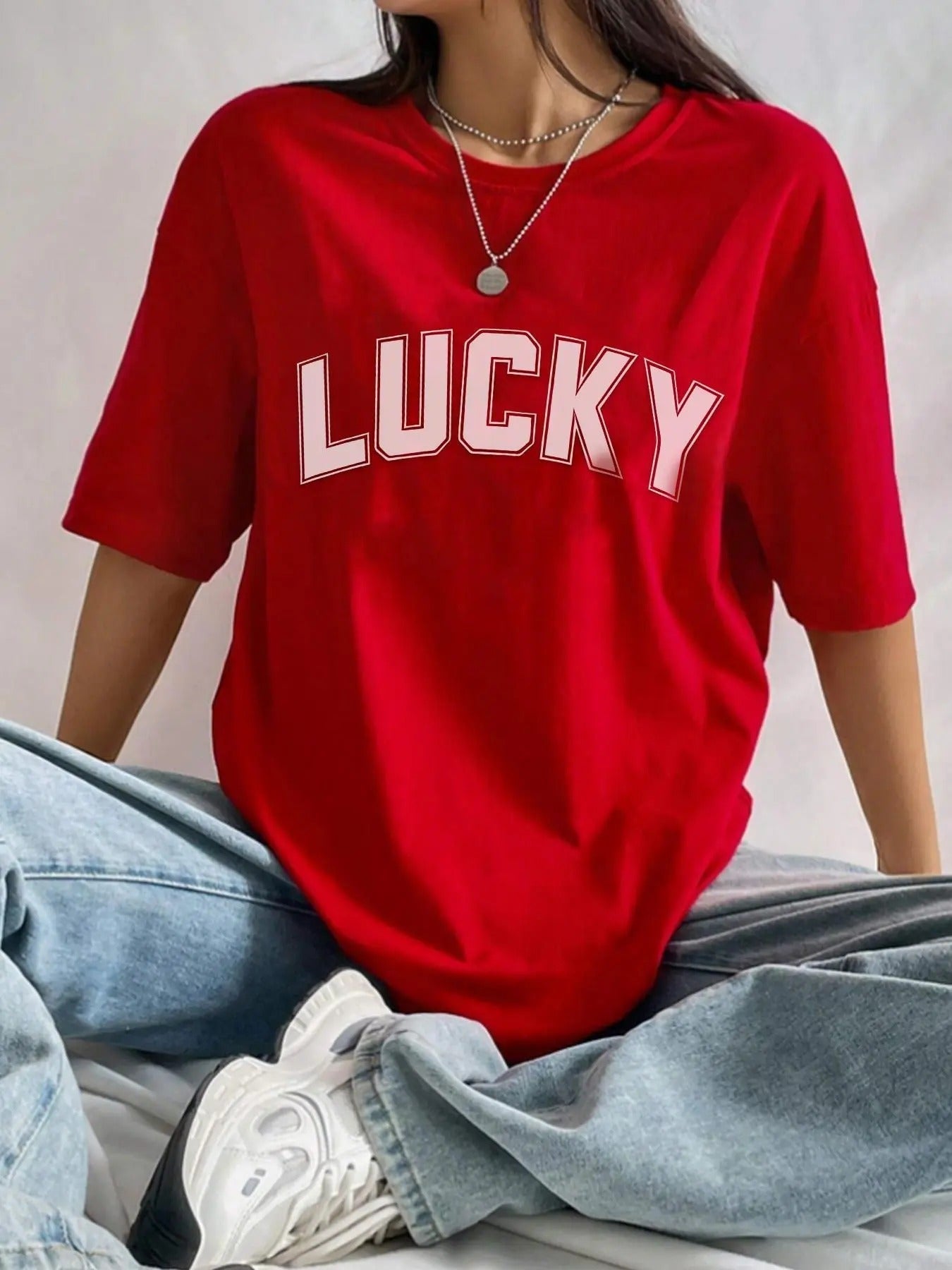 Letter Print Round Neck Casual Crew Neck Daily Vacation Outdoor Clothes Summerstyle{N002}10 T-Shirts, Hoodie, Sweatshirt - T-Shirt, Sweatshirt, Hoodie