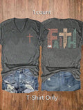 Letter Print V Neck Casual Short Sleeve Summer Clothes Daily Top T-Shirts, Hoodie, Sweatshirt - T-Shirt, Sweatshirt, Hoodie