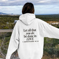 Slogan & Cross Print Drop Shoulder Thermal Lined Casual Drawstring Pocket Hooded Daily Outdoor Clothes Fall & Winter T-Shirts, Hoodie, Sweatshirt - T-Shirt, Sweatshirt, Hoodie