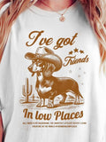 Vintage Cartoon Print Round Neck Casual Short Sleeve Summer Clothes Daily Top T-Shirts, Hoodie, Sweatshirt - T-Shirt, Sweatshirt, Hoodie