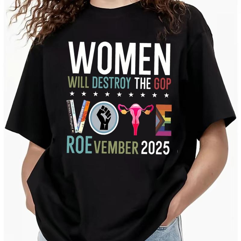 Will Destroy Gop V0te Roe Vember 202x Shirt V0te Shirt Banned Books Shirt Reproductive Rights Shirt BLM Shirt Political Activism Shirt Election LGBTQ Shirt V3 T-Shirts, Hoodie, Sweatshirt - T-Shirt, Sweatshirt, Hoodie