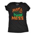 Funny Hot Mess Dumpster Fire Sarcastic Novelty Funny Cute Vintage Black T-Shirts, Hoodie, Sweatshirt - T-Shirt, Sweatshirt, Hoodie