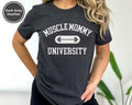 Workout Shirt Muscle Mommy University Shirt Funny Weightlifting Gym Fitness T-Shirts, Hoodie, Sweatshirt - T-Shirt, Sweatshirt, Hoodie