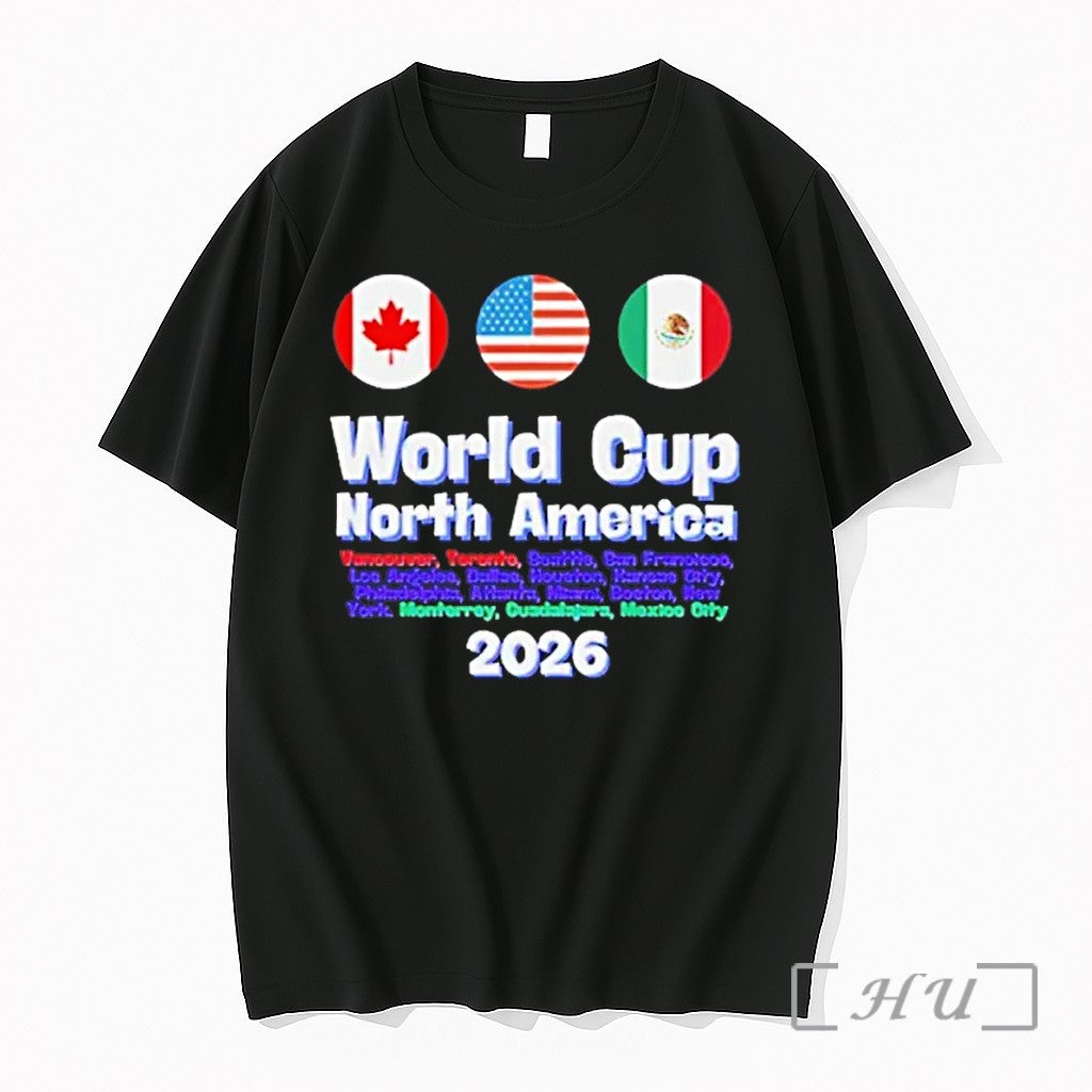 World Cup North America 2026 Tshirts Sweater Hoodie Jpg Unisex T-shirt, Sweatshirt, Hoodie, Long Sleeve Tee - T-Shirt, Sweatshirt, Hoodie