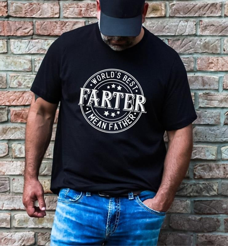 World'S Best Farter I Mean Father Shirt Shirt Funny Dad Shirt Shirt Best Dad Ever T-Shirts, Hoodie, Sweatshirt - T-Shirt, Sweatshirt, Hoodie