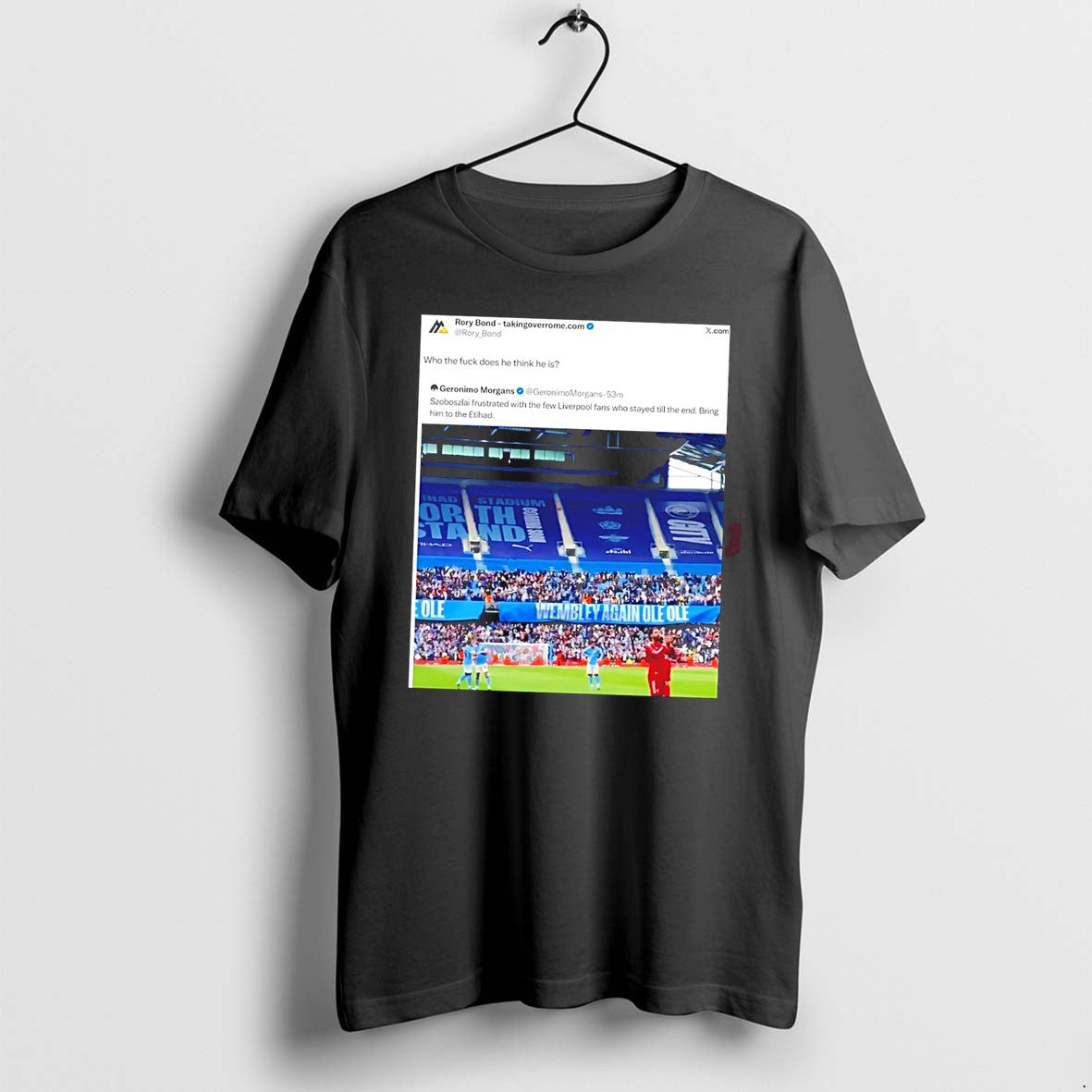 Wory Bound Geronimo Morgans Liverpool Who The Fuck Does He Think He Is Tee Tshirts Unisex T-shirt, Sweatshirt, Hoodie, Long Sleeve Tee - T-Shirt, Sweatshirt, Hoodie