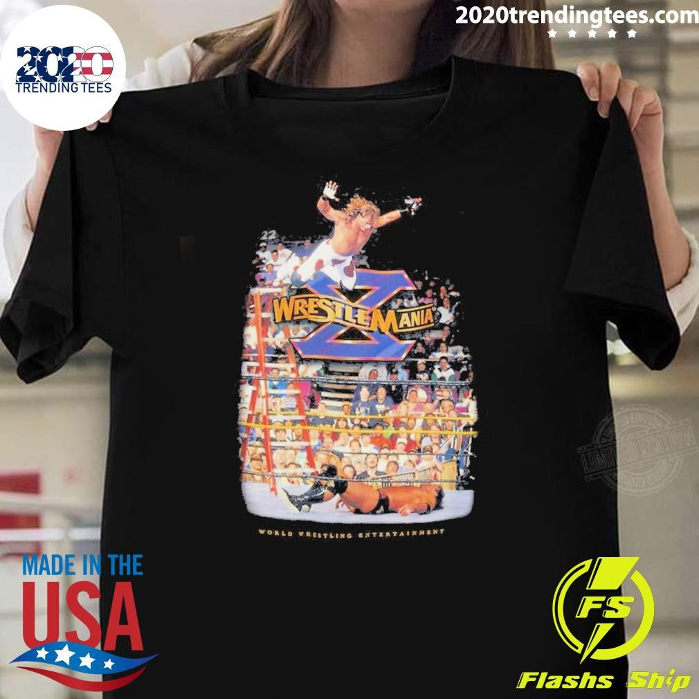 WrestleMania X Mitchell & Ness Legends Shirt Unisex T-shirt, Sweatshirt, Hoodie, Long Sleeve Tee - T-Shirt, Sweatshirt, Hoodie