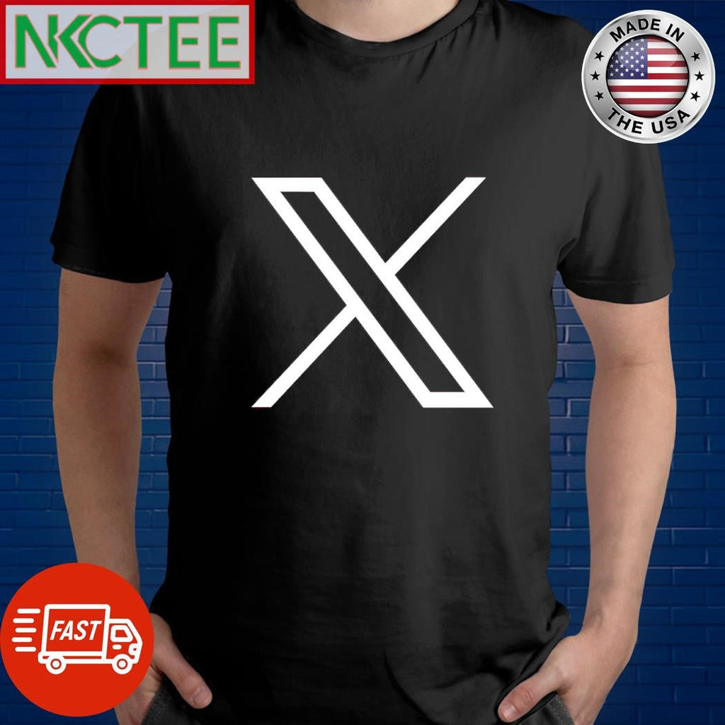 X logo shirt Unisex T-shirt, Sweatshirt, Hoodie, Long Sleeve Tee - T-Shirt, Sweatshirt, Hoodie