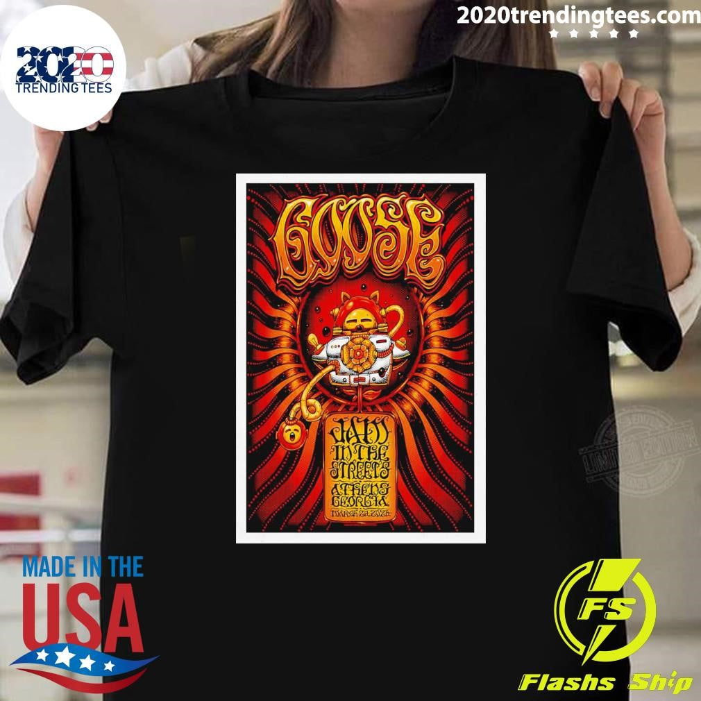 Goose Washington Street March 28 2026 Shirt Unisex T-shirt, Sweatshirt, Hoodie, Long Sleeve Tee - T-Shirt, Sweatshirt, Hoodie