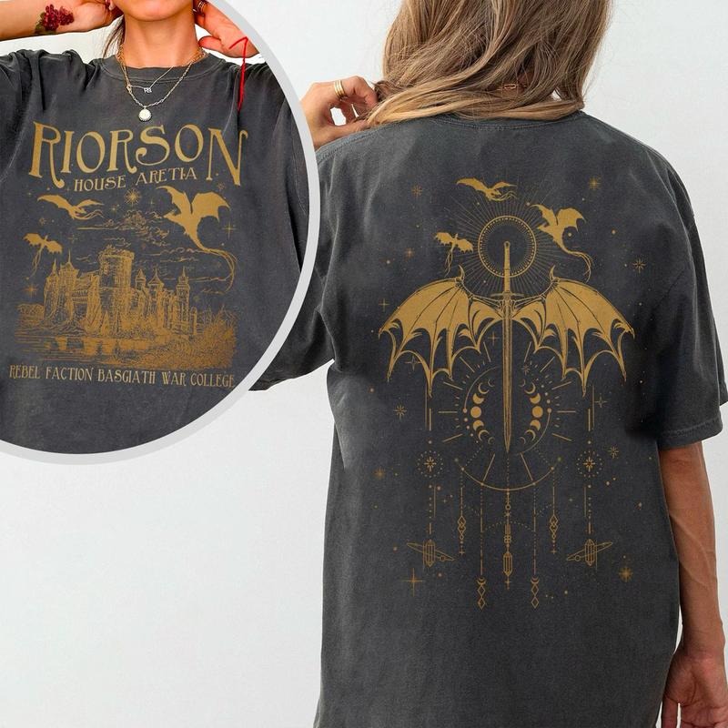 Xaden Riorson House Shirt Fourth Wing Dragon Rider Bookish Shirt Iron Flame Basgiath War College Violet Sorrengail T-Shirts, Hoodie, Sweatshirt - T-Shirt, Sweatshirt, Hoodie