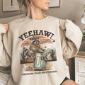 Yeehaw Wrangling Trash Since Forever Feral Racoon Racoon Cowgirl Country Side Shirt T-Shirts, Hoodie, Sweatshirt - T-Shirt, Sweatshirt, Hoodie