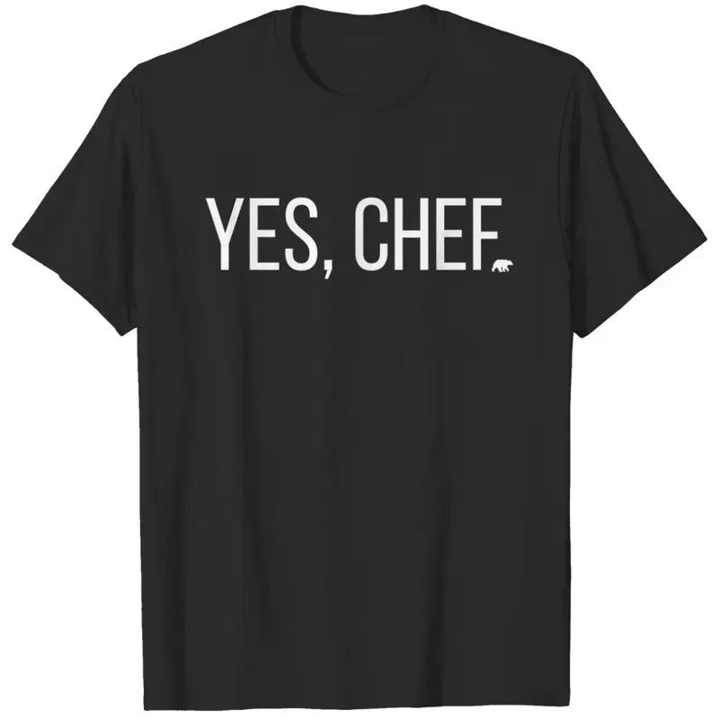 Yes Chef Shirt Foodie Shirt Carmy Bear Shirt Bear Shirt TV Funny T-Shirts, Hoodie, Sweatshirt - T-Shirt, Sweatshirt, Hoodie
