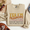 Yes I Am Pregnant Shirt Funny Pregnancy Shirt New Mom Mom Be Pregnancy Announcement Shirt Pregnant T-Shirts, Hoodie, Sweatshirt - T-Shirt, Sweatshirt, Hoodie