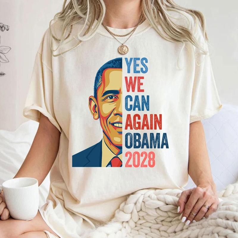Yes We Can Again Obama 2028 Era Tour Shirt Obama 2028 Shirt Presidential Election Shirt Save Public Lands Shirt T-Shirts, Hoodie, Sweatshirt - T-Shirt, Sweatshirt, Hoodie