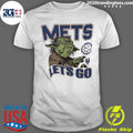 Yoda Mets Lets Go Shirt Unisex T-shirt, Sweatshirt, Hoodie, Long Sleeve Tee - T-Shirt, Sweatshirt, Hoodie