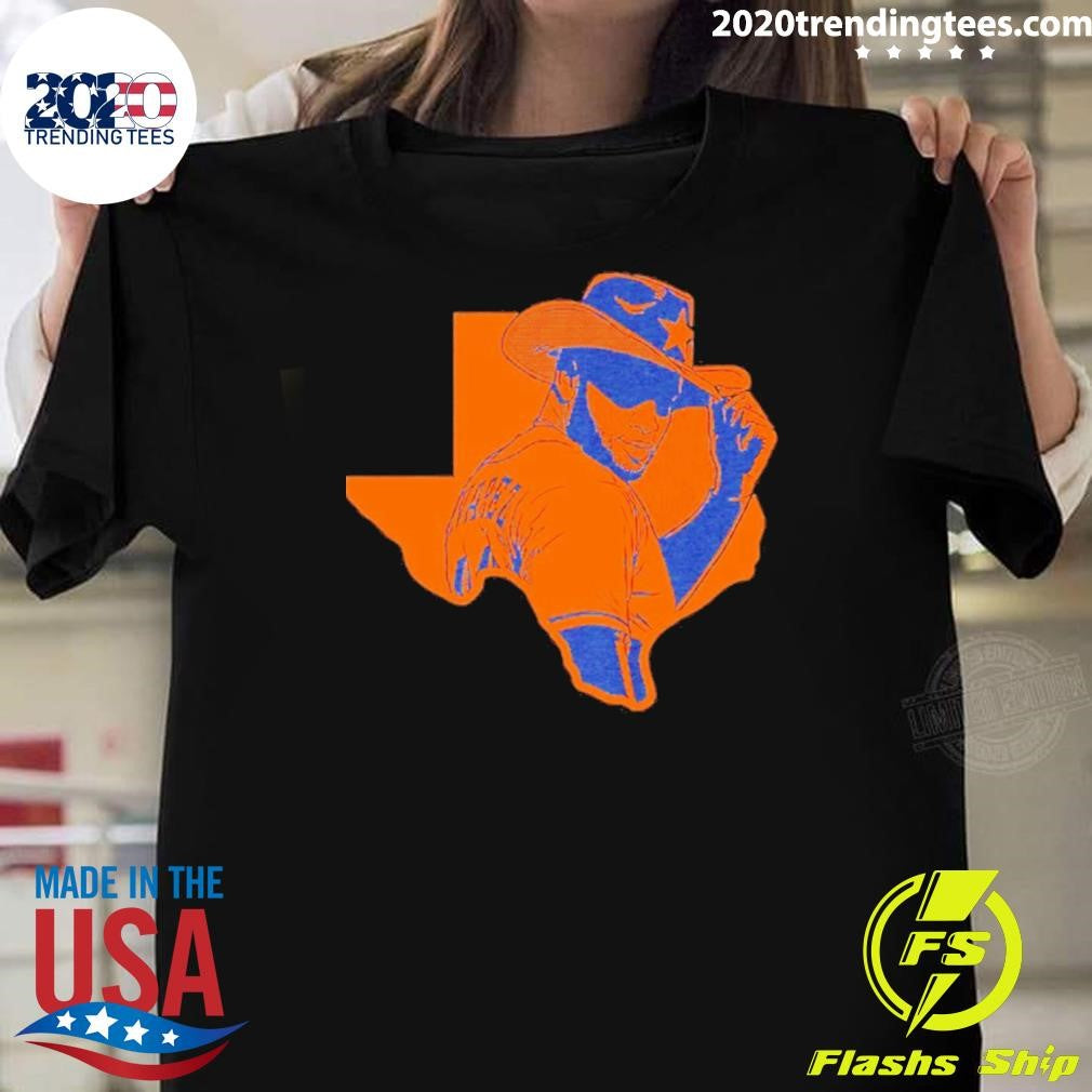 Yordan Alvarez Cowboy Houston Astros Mlb Home Run Hat Texas Map 2026 Shirt Unisex T-shirt, Sweatshirt, Hoodie, Long Sleeve Tee - T-Shirt, Sweatshirt, Hoodie