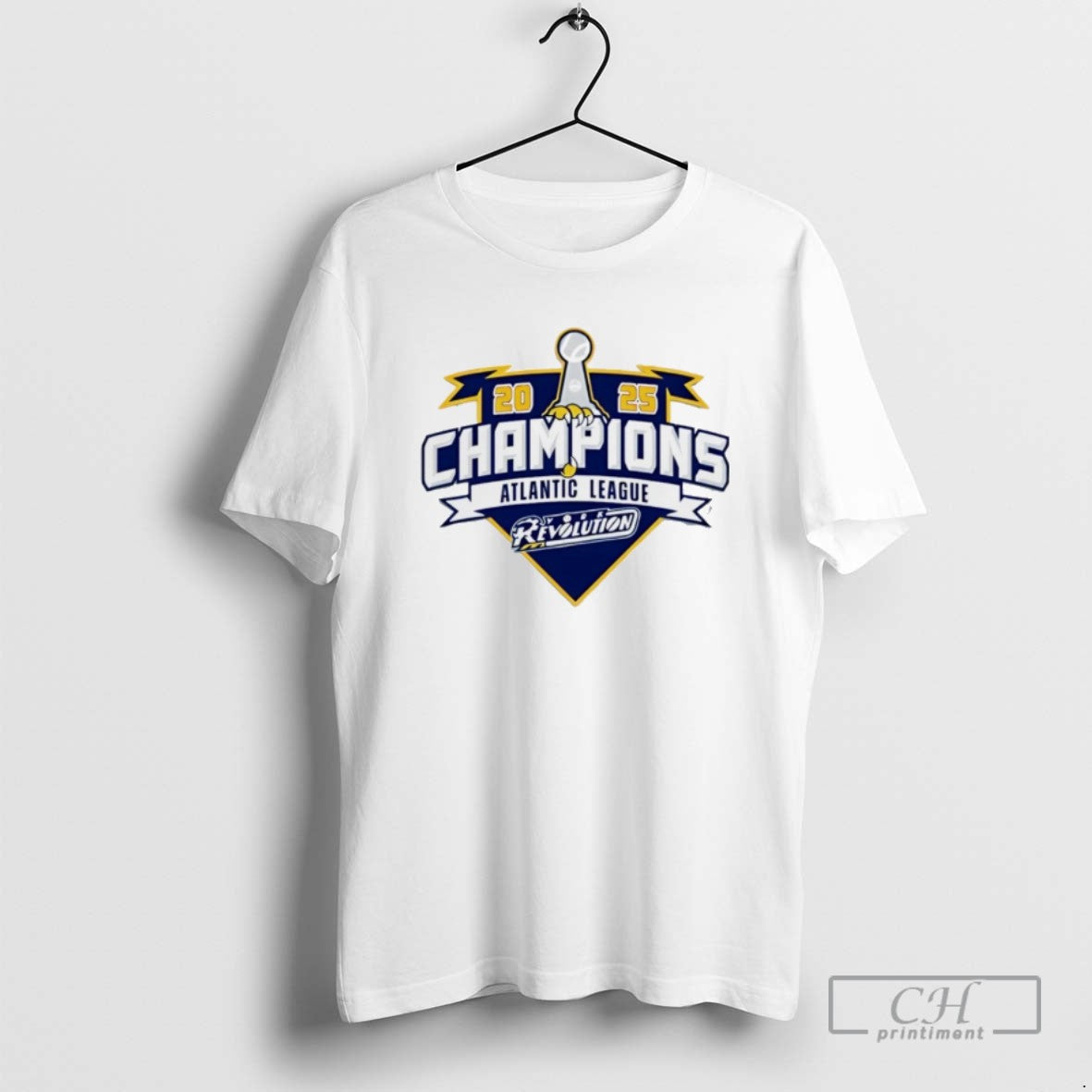 York Revolution 2025 Atlantic League Champions T Shirts Unisex T-shirt, Sweatshirt, Hoodie, Long Sleeve Tee - T-Shirt, Sweatshirt, Hoodie