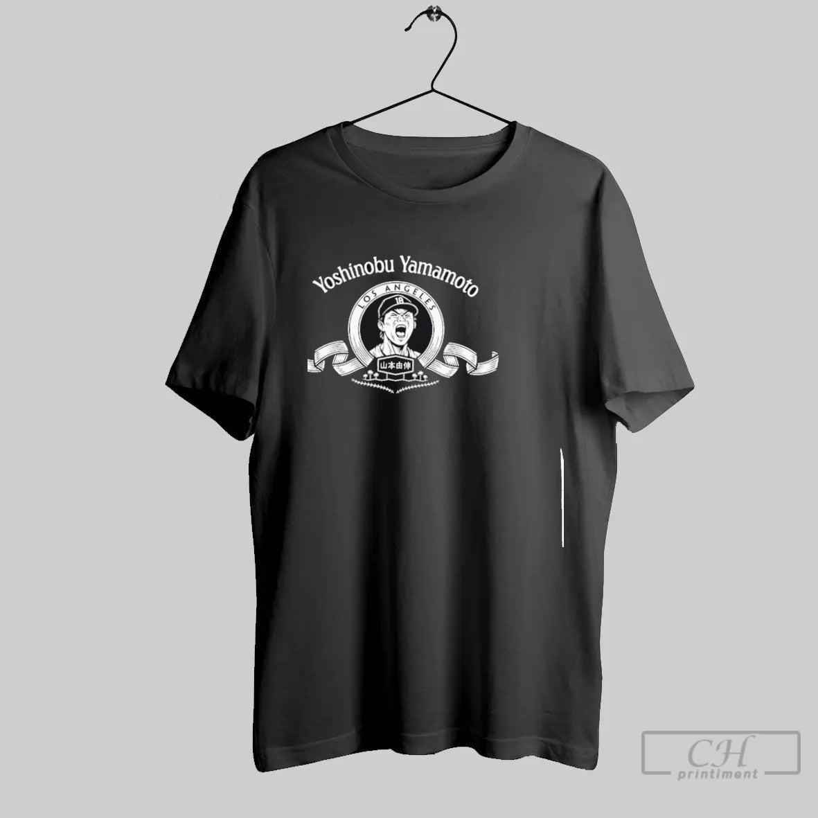 Yoshinobu Yamamoto Los Angeles Dodgers Mlb Parody Logo T Shirt Unisex T-shirt, Sweatshirt, Hoodie, Long Sleeve Tee - T-Shirt, Sweatshirt, Hoodie