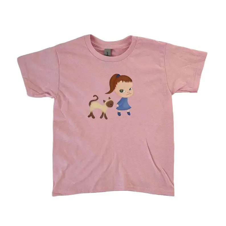 Yoshitomo Nara Girl Cat Baby Y2k Pinterest Vintage Streetwear 90s Baby Ahs Stylestyle{N002}2 T-Shirts, Hoodie, Sweatshirt - T-Shirt, Sweatshirt, Hoodie