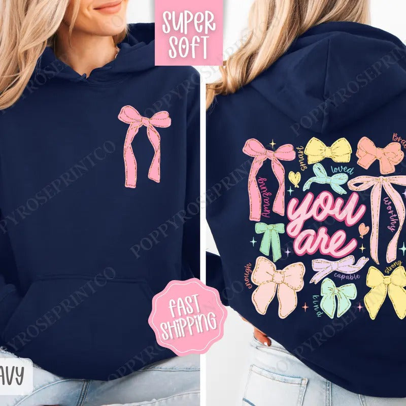 You Are Religious Hooded Coquette Bow T-Shirts, Hoodie, Sweatshirt - T-Shirt, Sweatshirt, Hoodie