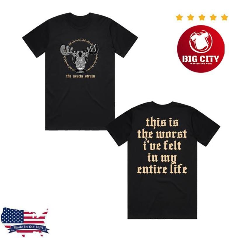 You Are Safe From God Here Moose 2025 Two Sided Shirt Unisex T-shirt, Sweatshirt, Hoodie, Long Sleeve Tee - T-Shirt, Sweatshirt, Hoodie