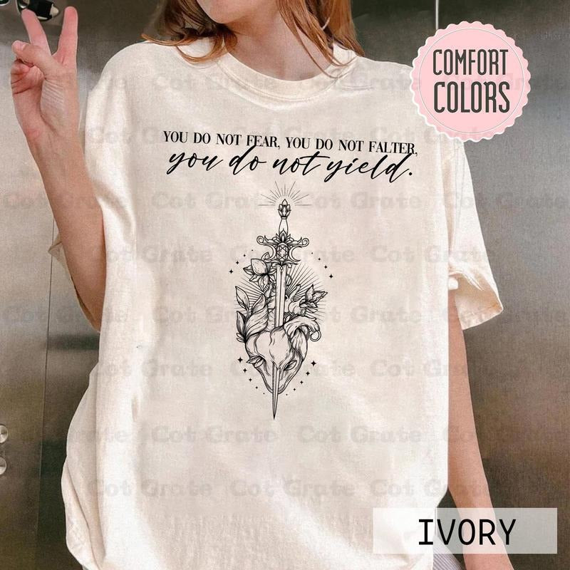You Do Not Yield Shirt Aelin Galathynius Fireheart Best Price T-Shirts, Hoodie, Sweatshirt - T-Shirt, Sweatshirt, Hoodie