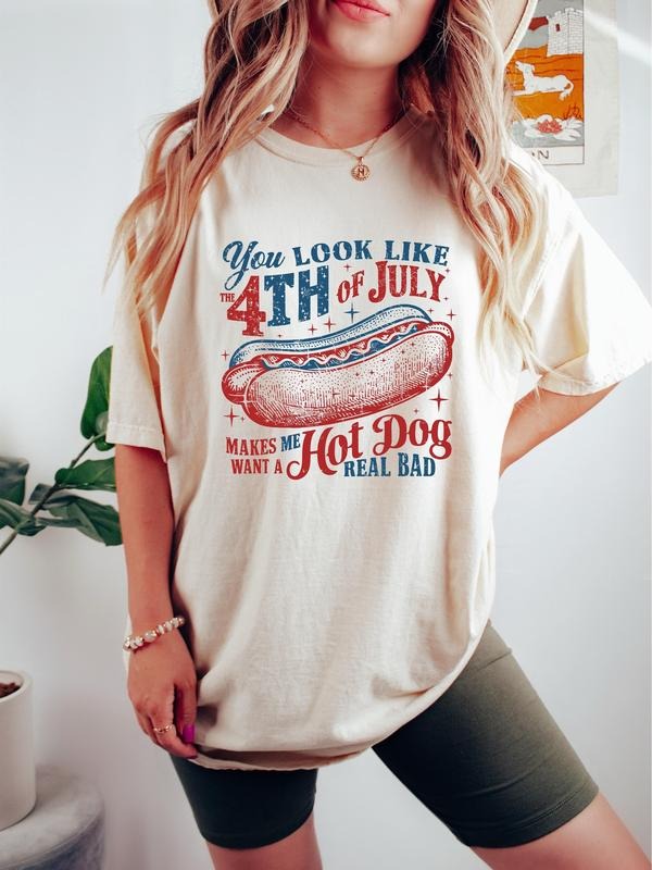 You Like 4th July Makes Me Want Hot Dog Real Bad Shirt 4th July Shirt Retro 4th July Hot Dog Lovers Shirt 4th July Hot Dog Shirt Independence Day Shirt 4th July T-Shirts, Hoodie, Sweatshirt - T-Shirt, Sweatshirt, Hoodie