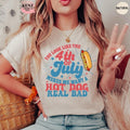You Like 4th July Makes Me Want Hot Dog Real Bad Shirt Independence Day Funny 4th July Shirt Hot Dog Lover Shirt T-Shirts, Hoodie, Sweatshirt - T-Shirt, Sweatshirt, Hoodie