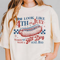 You Like 4th July Makes Me Want Hot Dog Real Bad Retro 4th July Shirt Patriotic Shirt America Shirt Independence Day USA Flag Shirt Funny 4th July Independence Day Parade Outfits Top T-Shirts, Hoodie, Sweatshirt - T-Shirt, Sweatshirt, Hoodie