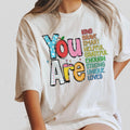 You Are Kind Back School Teacher Shirt First Day School Shirt Teach Love Inspire Teacher Rainbow Pencil Teacher School 1st Day School Retro Comfort Rainbow Shirt Kindergarten Teacher New Teacher Top T-Shirts, Hoodie, Sweatshirt - T-Shirt, Sweatshirt, Hoodie