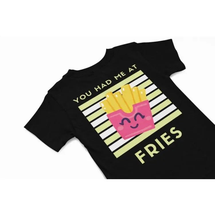 You Had Me Fries Kawaii Cute Kawaii Funny Foody Shirt Food Humour Shirt Kawaii Lover Made USA T-Shirts, Hoodie, Sweatshirt - T-Shirt, Sweatshirt, Hoodie