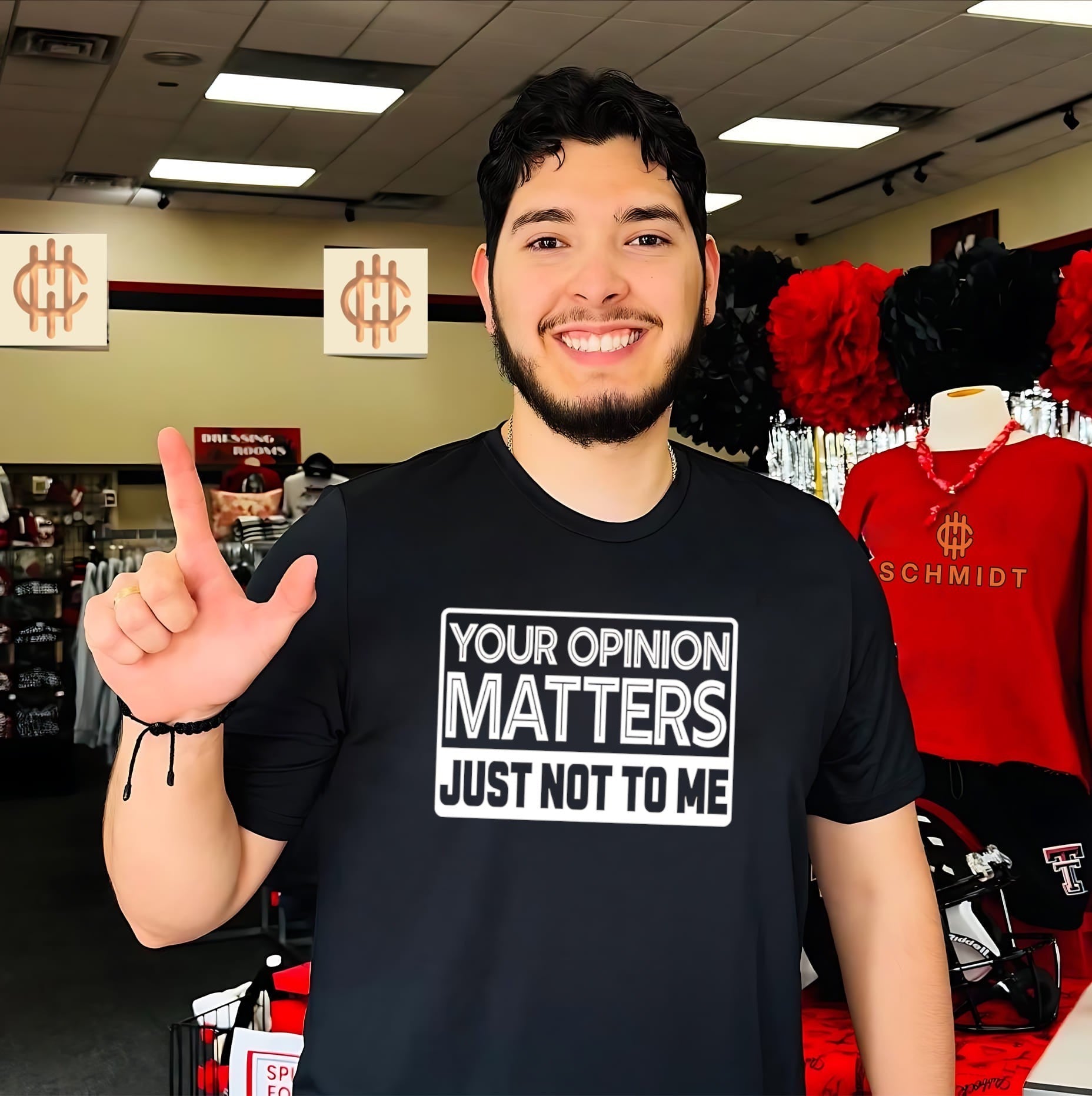 Your opinion matters just not to me shirt Unisex T-shirt, Sweatshirt, Hoodie, Long Sleeve Tee - T-Shirt, Sweatshirt, Hoodie