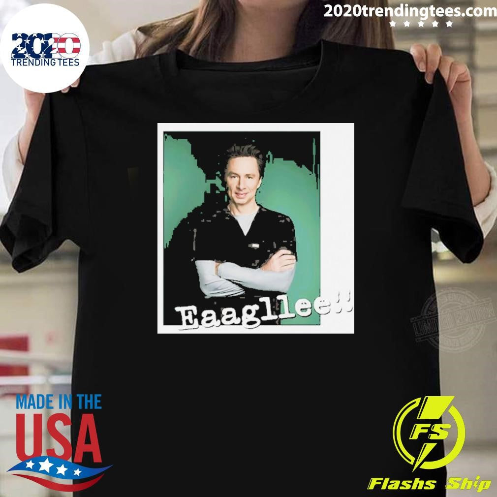 Zach Braff Eaagllee Shirt Unisex T-shirt, Sweatshirt, Hoodie, Long Sleeve Tee - T-Shirt, Sweatshirt, Hoodie