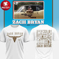 Zach Bryan Texas Longhorns With Heaven On Tour 2026 Celebrate Two Sided Shirt Unisex T-shirt, Sweatshirt, Hoodie, Long Sleeve Tee - T-Shirt, Sweatshirt, Hoodie