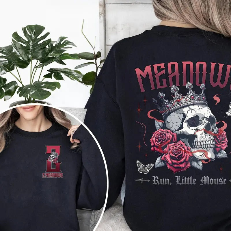 Zade Meadows Haunting Adeline Cat Mouse Duet Shirt Run Little Mouse Smut Reader Dark Romance Book Lover T-Shirts, Hoodie, Sweatshirt - T-Shirt, Sweatshirt, Hoodie