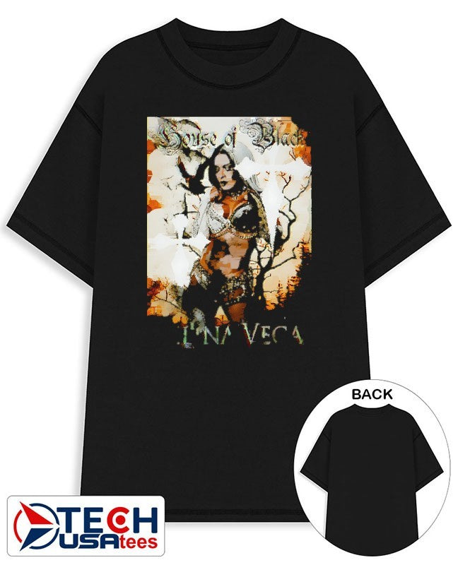 Zelina Vega House of Black graphic shirt Unisex T-shirt, Sweatshirt, Hoodie, Long Sleeve Tee - T-Shirt, Sweatshirt, Hoodie