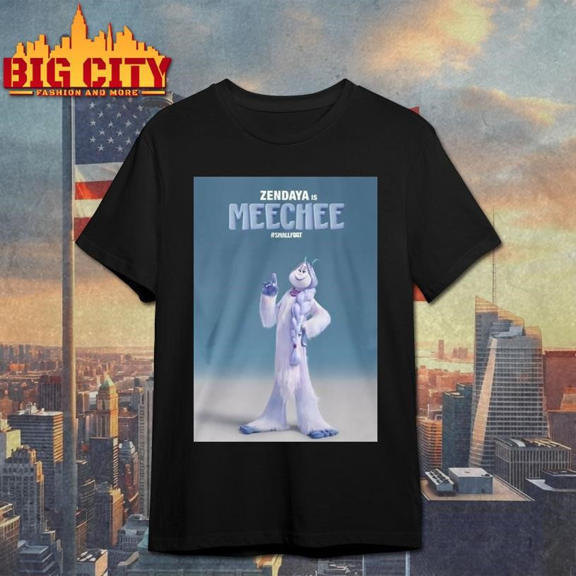 Zendaya Is Meechee In Smallfoot Shirt Unisex T-shirt, Sweatshirt, Hoodie, Long Sleeve Tee - T-Shirt, Sweatshirt, Hoodie