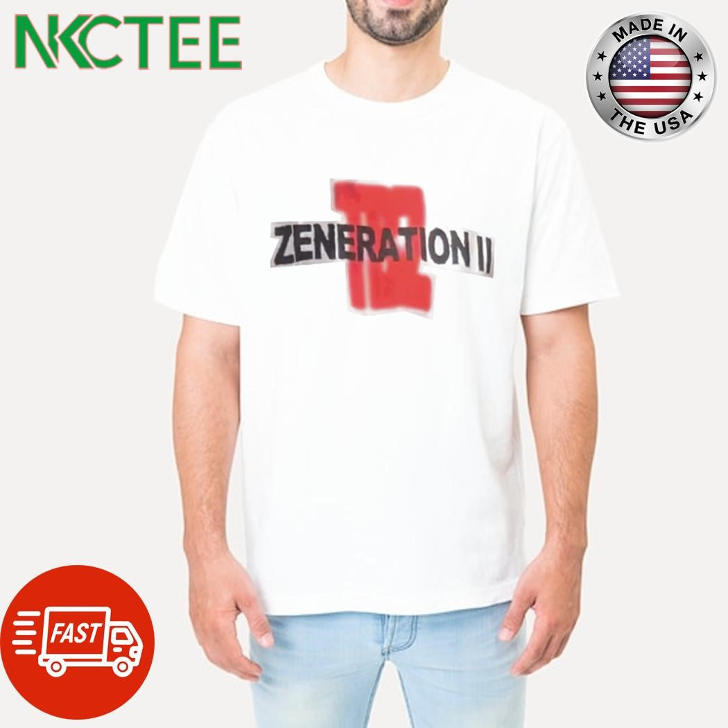 Zeneration II shirt Unisex T-shirt, Sweatshirt, Hoodie, Long Sleeve Tee - T-Shirt, Sweatshirt, Hoodie