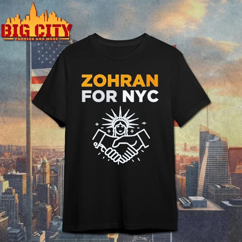 Zohran For NYC Mayor Mamdani for New York Mayor 2025 shirt Unisex T-shirt, Sweatshirt, Hoodie, Long Sleeve Tee - T-Shirt, Sweatshirt, Hoodie