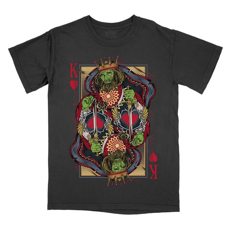 Zombie King Comfort Colors Casual Classic T-Shirts, Hoodie, Sweatshirt - T-Shirt, Sweatshirt, Hoodie