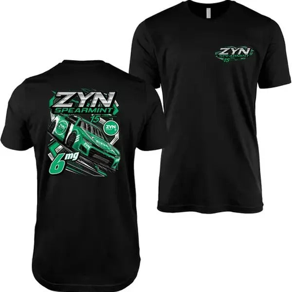 Zyn Racing Spearmint NASCAR Zyn Flavors Race Streetwear 100% Cotton Crew Neck Slight Stretch Breathable & Resistant Short Sleeve Outdoor & Daily T-Shirts, Hoodie, Sweatshirt - T-Shirt, Sweatshirt, Hoodie
