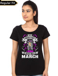 Woman Born March Black T-Shirts, Hoodie, Sweatshirt - T-Shirt, Sweatshirt, Hoodie