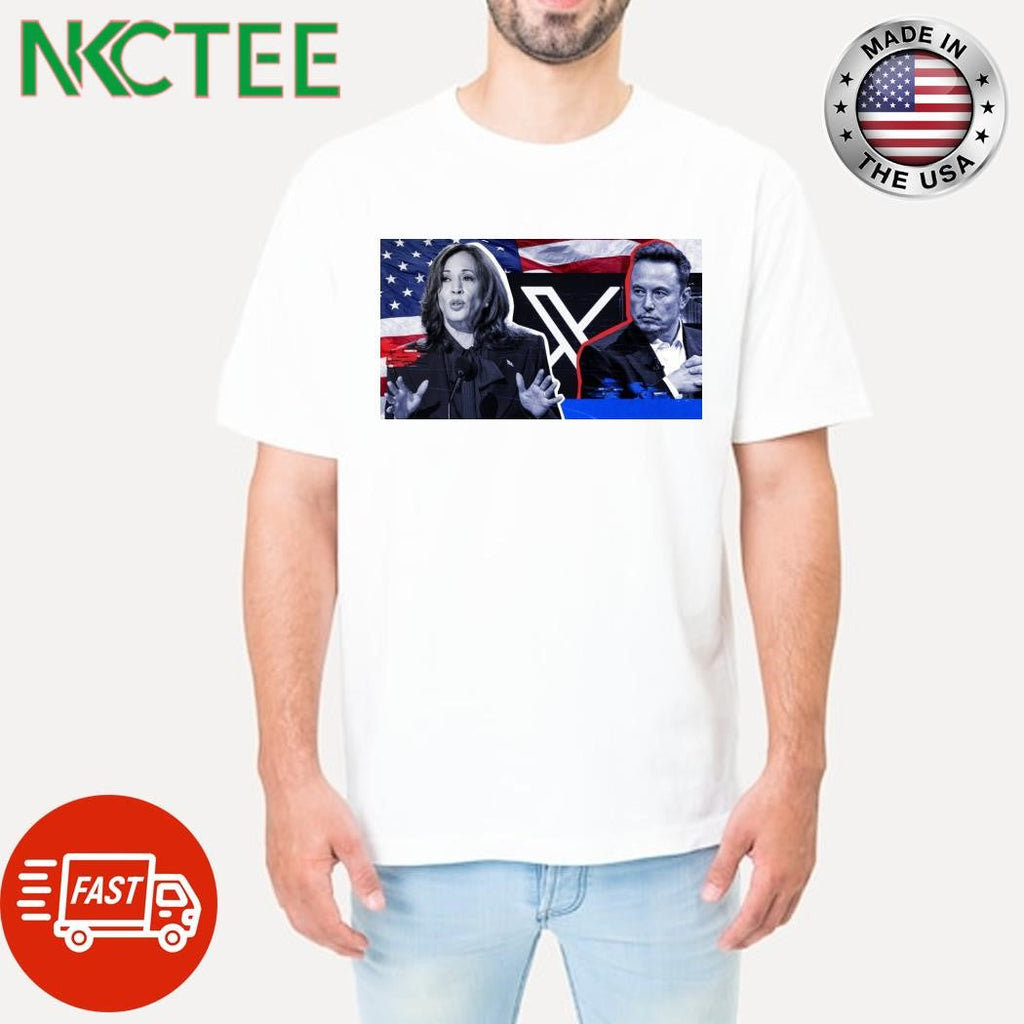 Musks X allowing Maga activists to earn cash from conspiracies about Harris shirt Unisex T-shirt, Sweatshirt, Hoodie, Long Sleeve Tee - T-Shirt, Sweatshirt, Hoodie