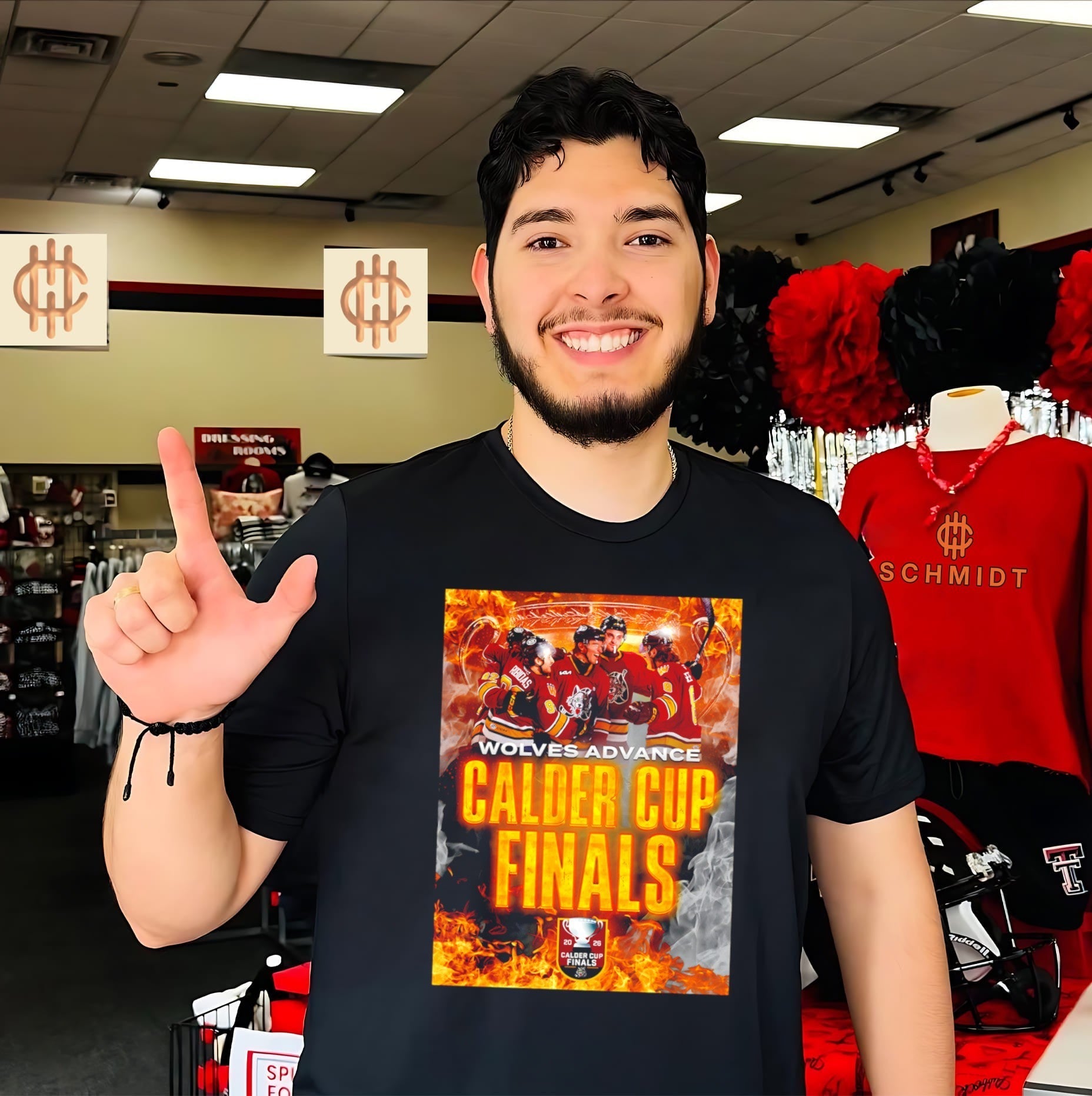 Chicago Wolves 2026 Calder Cup Finals poster shirt Unisex T-shirt, Sweatshirt, Hoodie, Long Sleeve Tee - T-Shirt, Sweatshirt, Hoodie