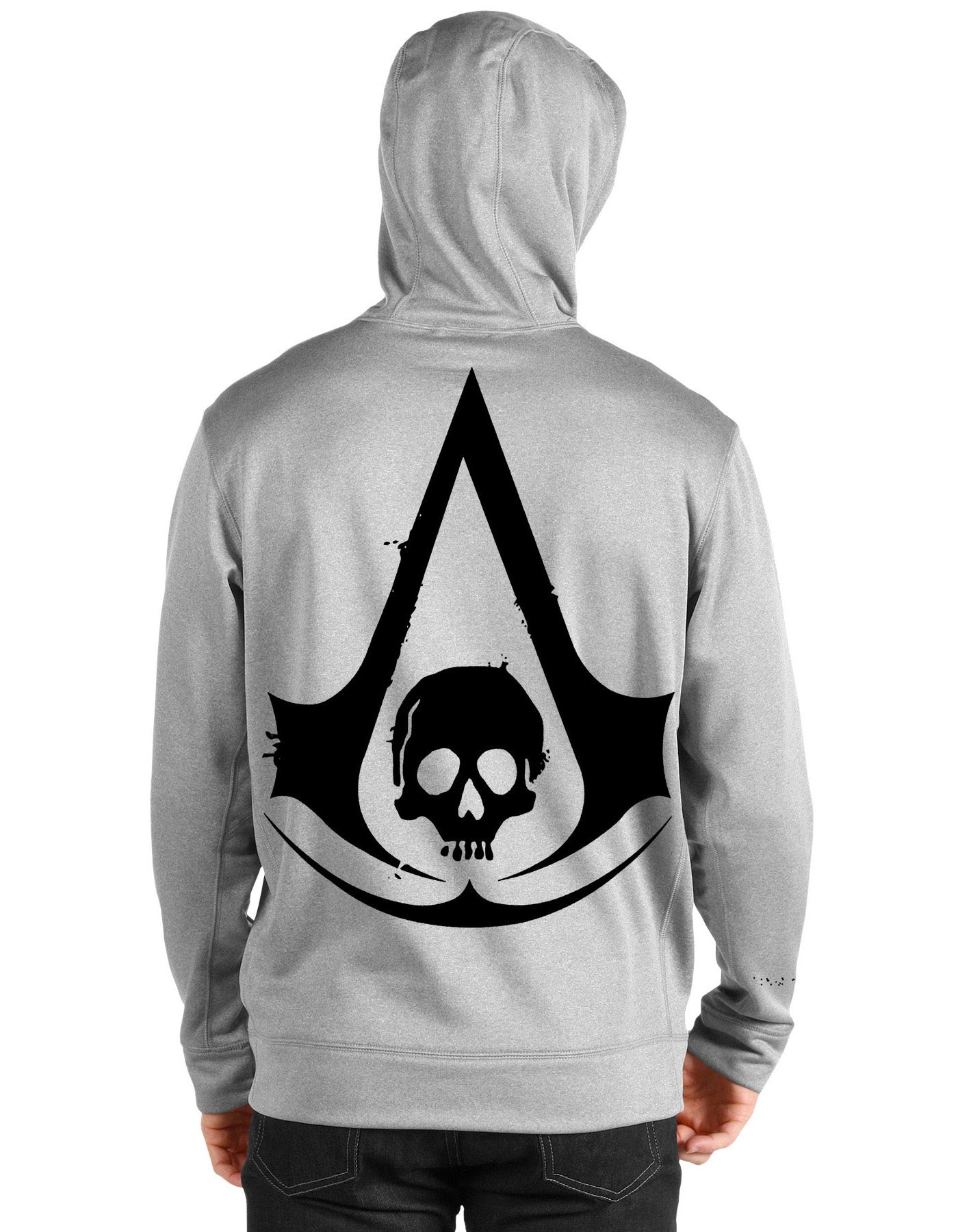 Assassins Creed Grey Hooded T-Shirts, Hoodie, Sweatshirt - T-Shirt, Sweatshirt, Hoodie