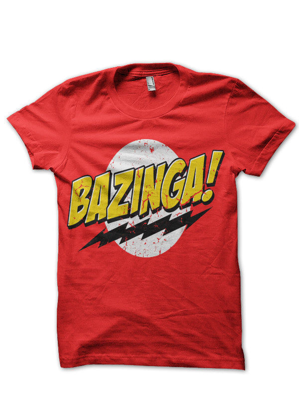 Bazinga Red Style001 T-Shirts, Hoodie, Sweatshirt - T-Shirt, Sweatshirt, Hoodie