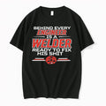 Behind Every Engineer Is A Welder Ready To Fix His Shit 0 Tshirts Sweater Unisex T-shirt, Sweatshirt, Hoodie, Long Sleeve Tee - T-Shirt, Sweatshirt, Hoodie